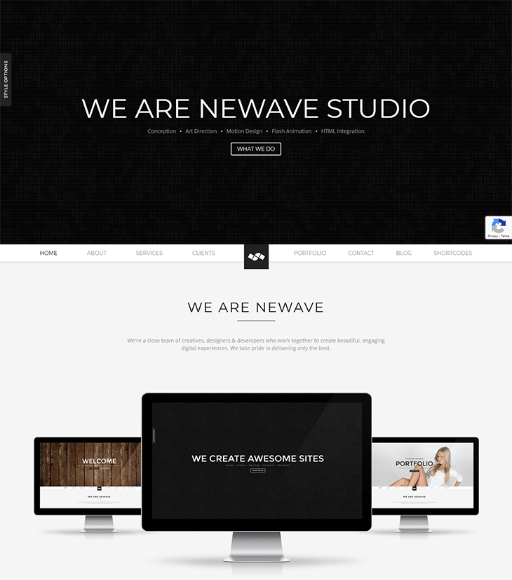 newave wordpress theme