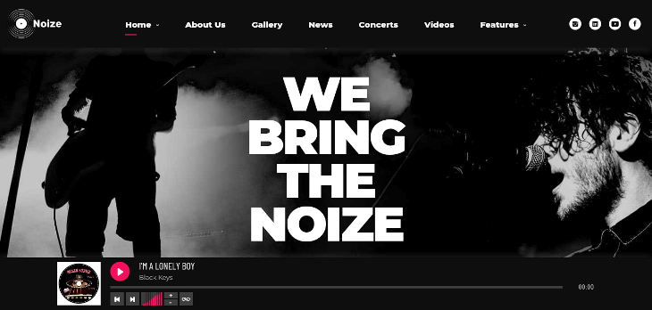 Noize WordPress Theme