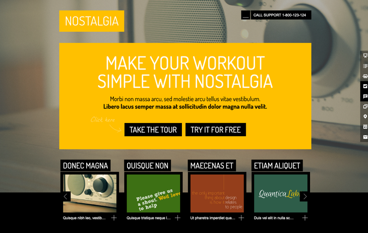 Nostalgia WordPress Theme