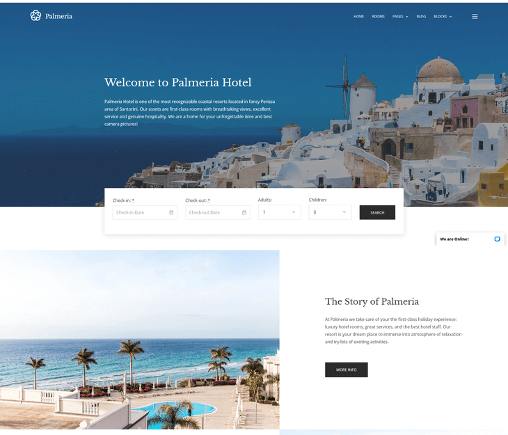 Palmeria WordPress Theme