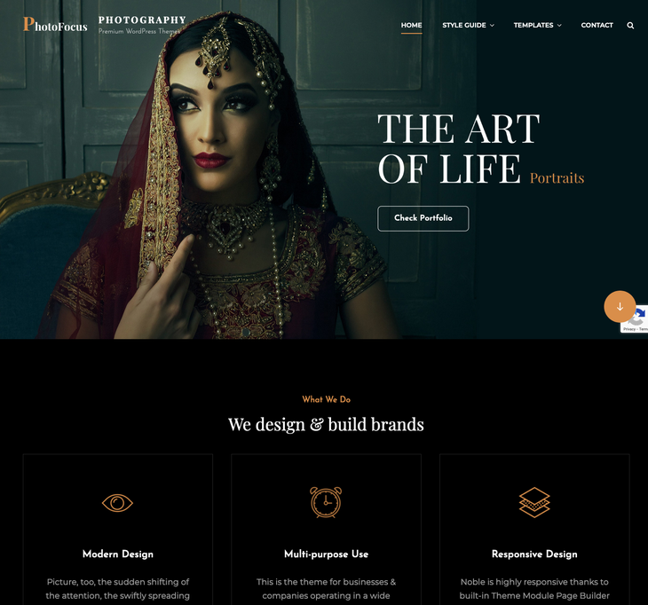 PhotoFocus WordPress Theme