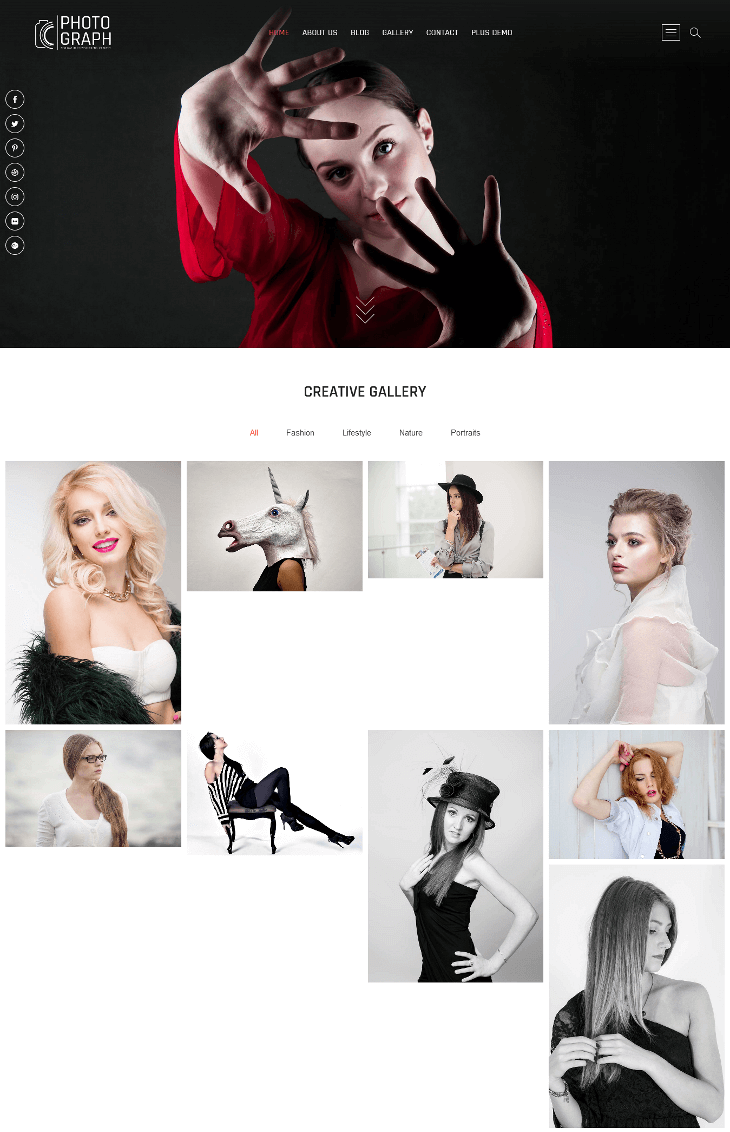 Photograph WordPress Theme