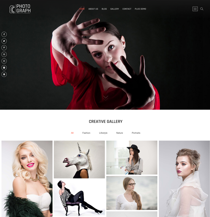 Photography WordPress Theme