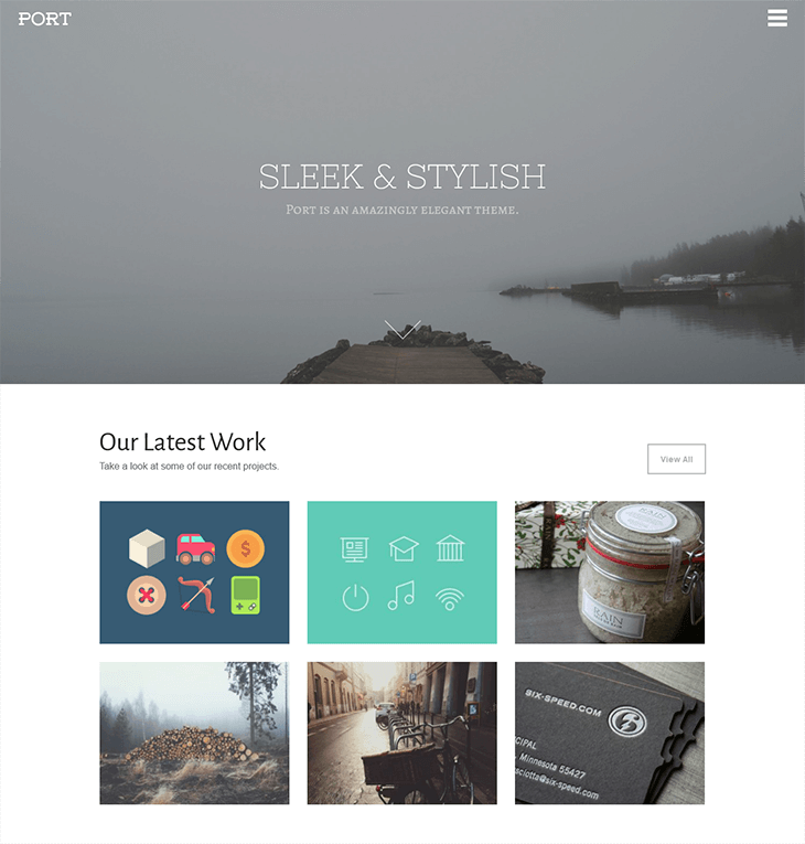 Port WordPress Theme