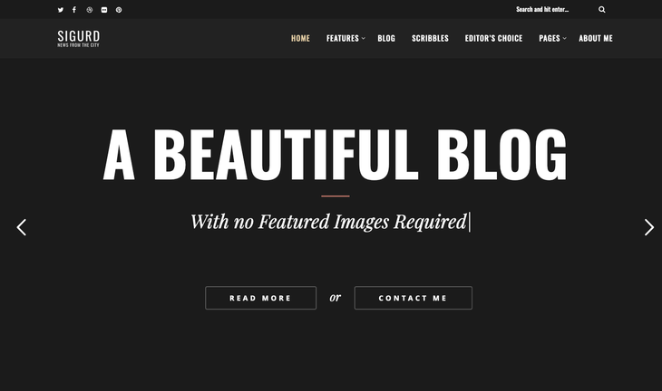 Sigurd WordPress Theme