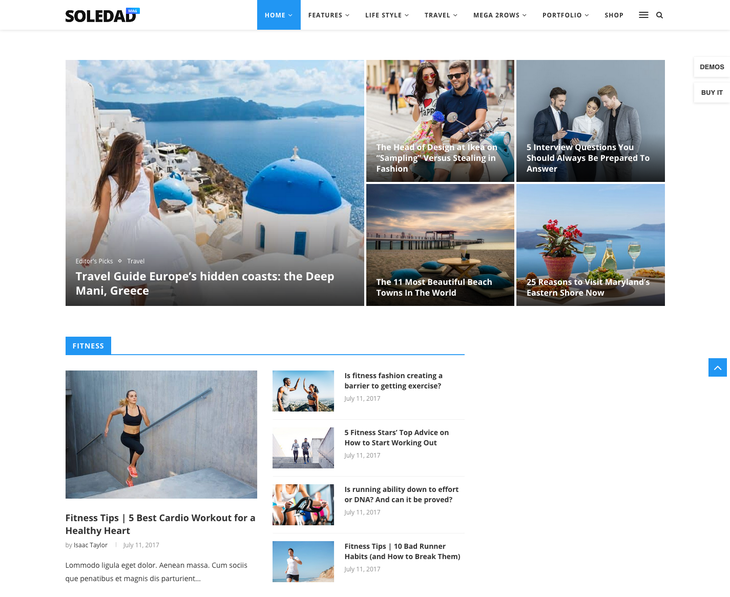 Soledad WordPress Theme