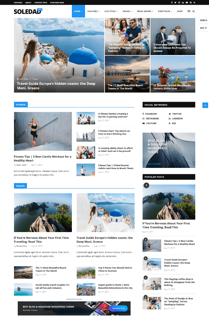 Soledad WordPress Theme