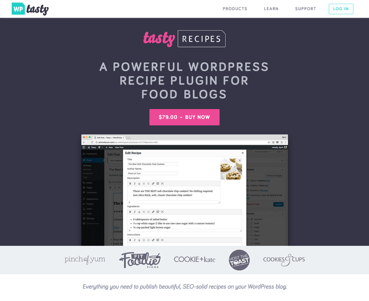 Tasty Recipes WordPress Recipe Plugin