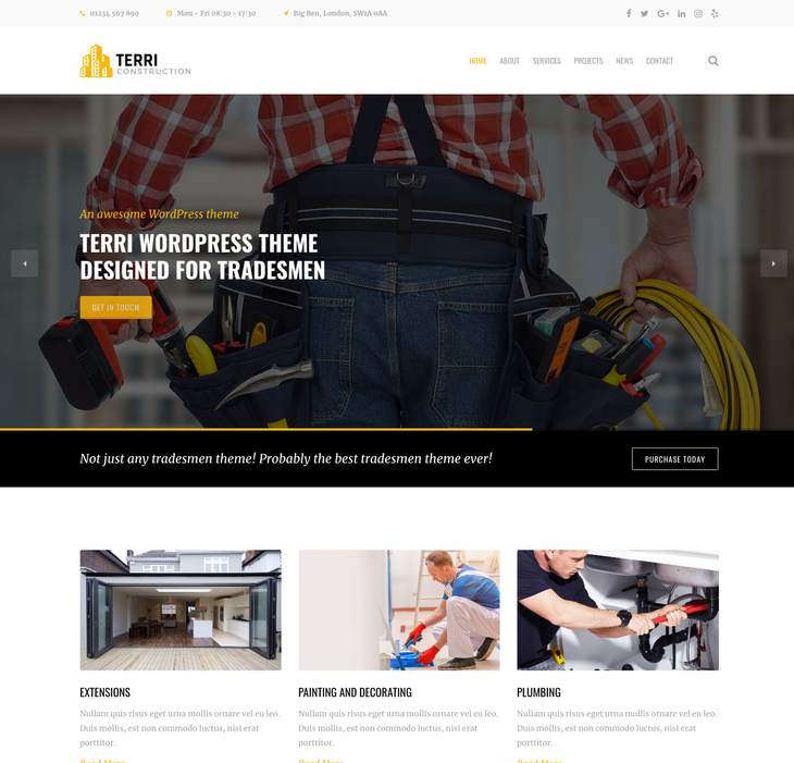 Terry WordPress Theme