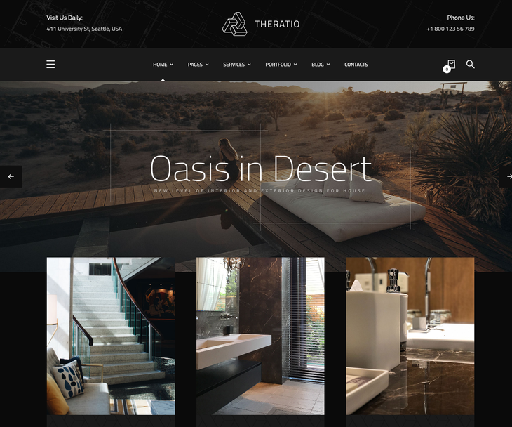 Theratio Home Decor WordPress Theme