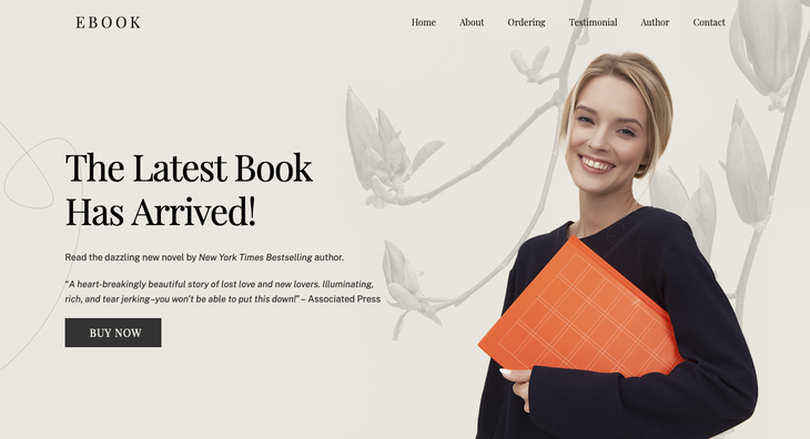 Ultra eBook WordPress Theme