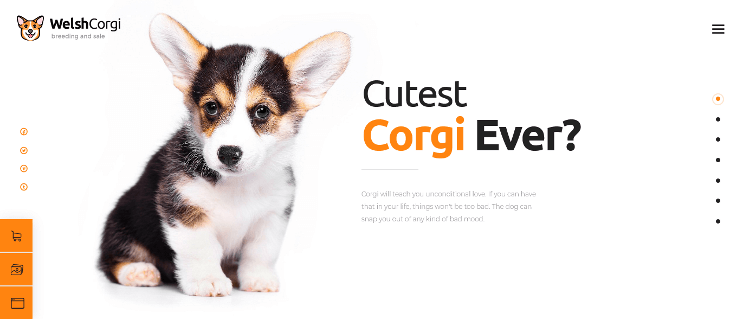 Welsh Corgi WordPress Theme