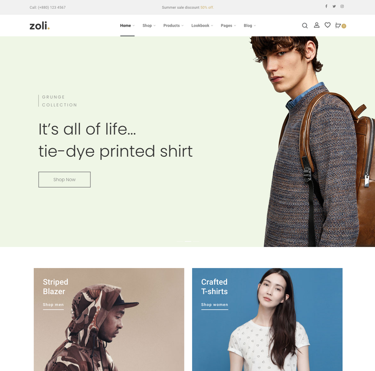 Zoli WordPress Theme